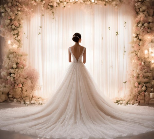 巨客臻雅婚纱礼服定制，抖音团购专享浪漫婚礼记忆