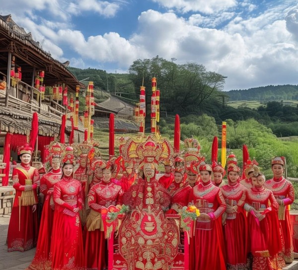 黔东南天柱县注溪婚礼，传统与现代交融的文化探秘