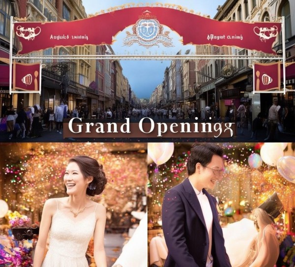 八月映画婚纱摄影工作室盛大开业，甜蜜新人特惠来袭！
